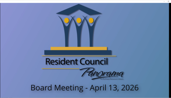 Thumbnail image for Resident Council April 2026 Meeting