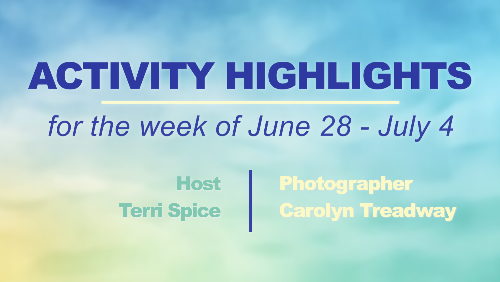 Thumbnail image for Activity Highlights June 28 - July 4 2026