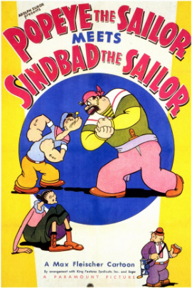 Thumbnail image for Public Domain - Popeye the Sailor Meets Sinbad the Sailor
